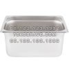 Gastronom Pan Stainless Steel Food Pan FP 1/2-8 Getra