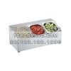 Stainless Steel GN Holder with Polycarbonate Cover GNH-3 Getra